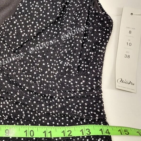 Black Sequin Dress, Glitter Black Dress-  Sizes 8,10,12,16 - NEW! - Picture 8 of 16
